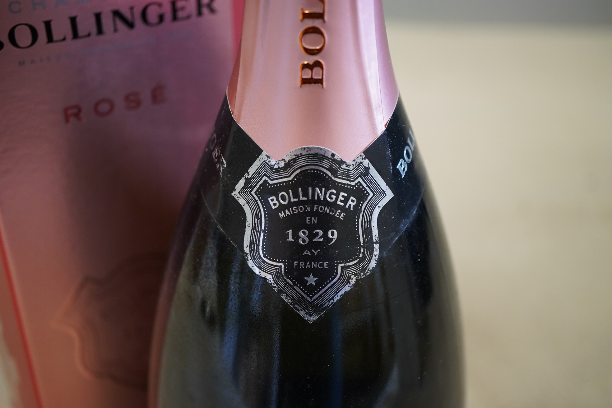 Champagne: Bollinger, Rose NV
